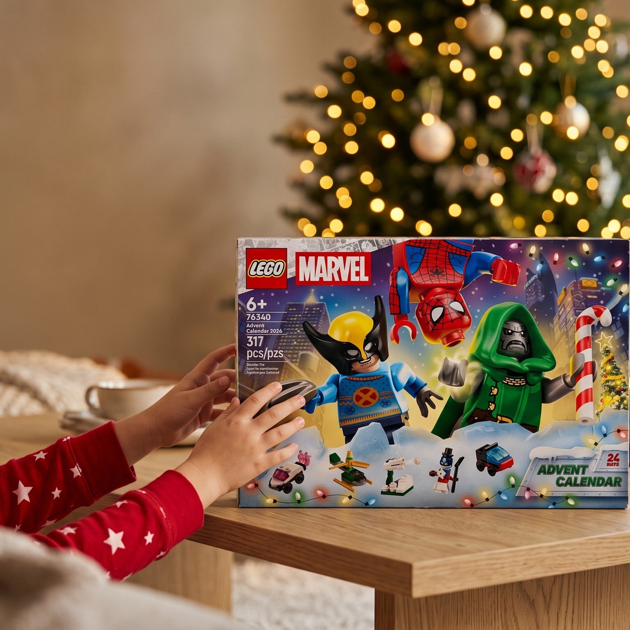 LEGO Marvel Advent Calendar 2026 - 24 Days of Super Heroes
